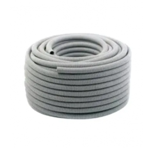 PVC Flexible Conduit Pipe 30Mtr, Dark Grey