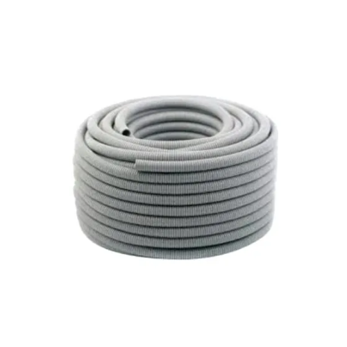 PVC Flexible Conduit Pipe 30Mtr, Dark Grey