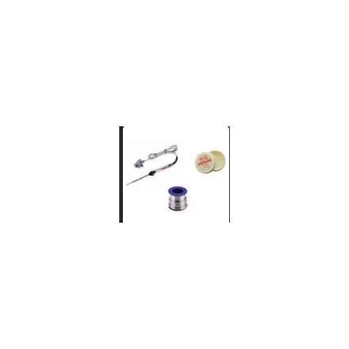 Soldering Iron Kit 3 In 1 (Soldering Iron 60W, Soldering Wire, Iron Stand)