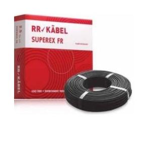 RR Cables 2.5 Sqmm Single Core Flexible Wire ( Black)