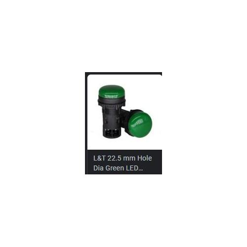 L&T Indicator 220 V LED, Green