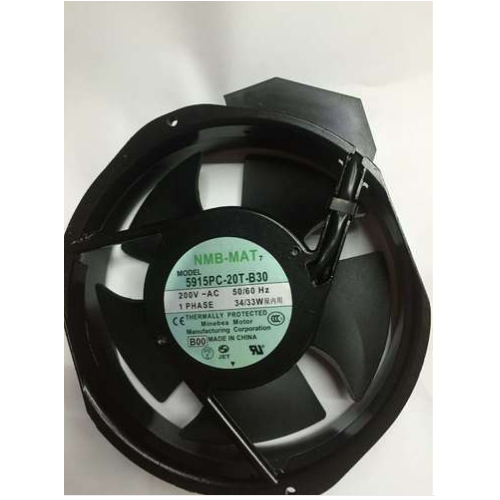 NMB Cooling Fan 5915PC-20T-B30 200VAC, 50/60Hz 1 Phase 34/33W, 172 x 150 x 38mm