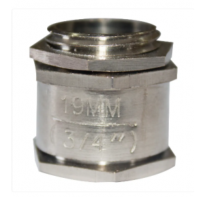 Single Compression Gland, Size: 19 mm