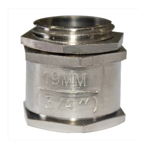 Single Compression Gland, Size: 19 mm