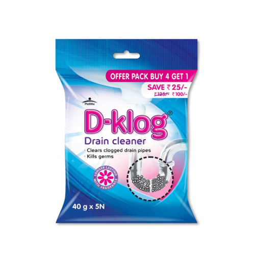 Pidilite D-Klog Drain Cleaner 40 Gm