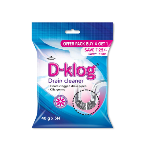 Pidilite D-Klog Drain Cleaner 40gm