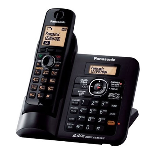 Panasonic Black Cordless Phone KX-TG 3811 BX