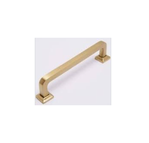 Cupboard Door Handle Brass D Type, 4 Inch