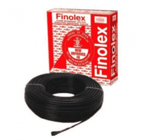 Finolex 6 Sqmm 4 Core FR PVC Insulated Un-Sheathed Flexible Cable, 100 mtr