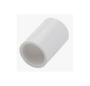 Finolex 2 1/2 Inch White U-PVC Solvent Joint Coupler ASTM IS2467