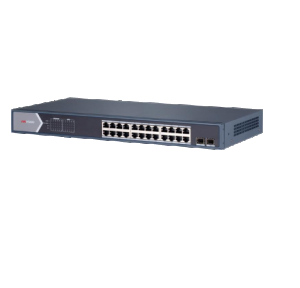 Hikvision 24-Port Gigabit Unmanaged PoE Switch, DS-3E0526P