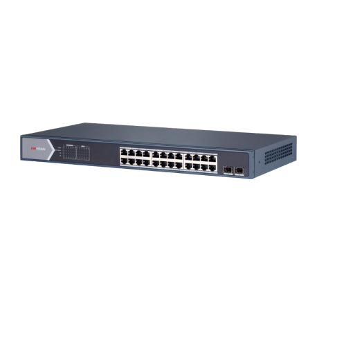 Hikvision 24-Port Gigabit Unmanaged PoE Switch, DS-3E0526P