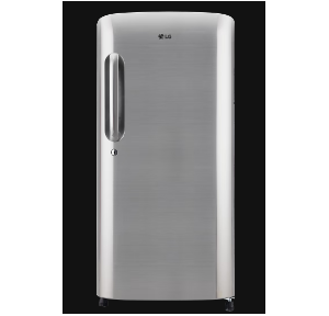 LG 190 L 3 Star Direct-Cool Single Door Refrigerator (GL-B201RPZD, Shiny Steel