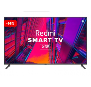 Redmi 164 cm (65 inches) 4K Ultra HD Android Smart LED TV X65, L65M6-RA (Black)