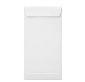 White Envelop , 80 GSM, Size - 10*4.5 inch, Pack of 250 pcs