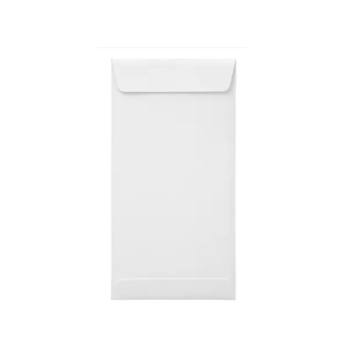 White Envelop , 80 GSM, Size - 10*4.5 inch, Pack of 250 pcs