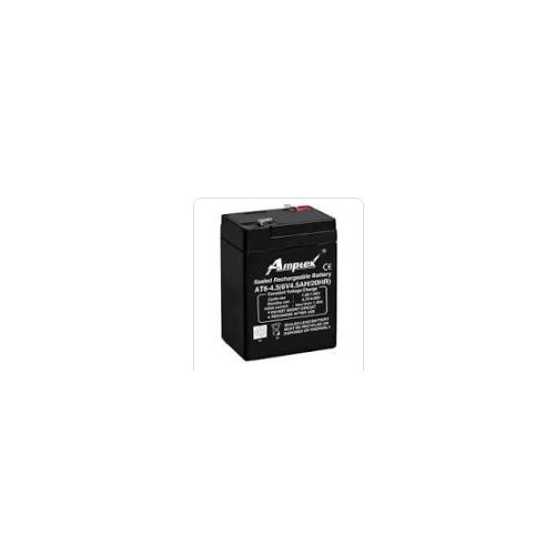 Amptek Black Sealed Rechargeable  6V 4.5Ah