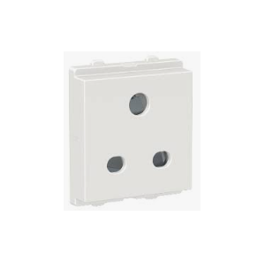 MKÂ 6A, 2/3 pin Socket, Ivory white