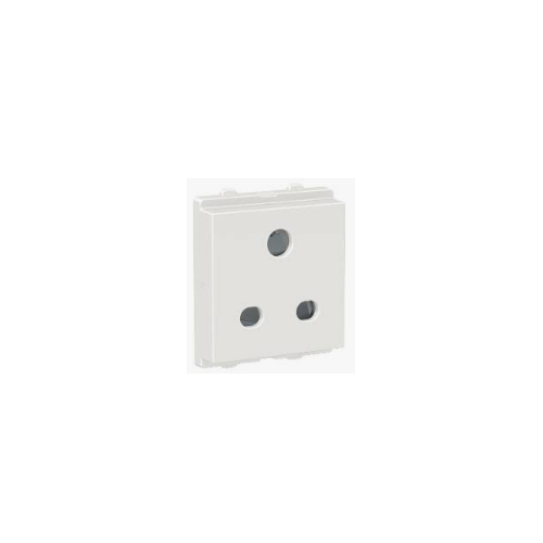 MKÂ 6A, 2/3 pin Socket, Ivory white