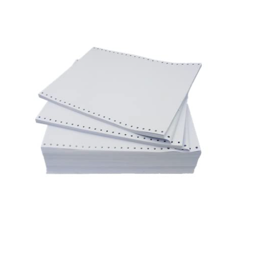 Dot Matrix Printer Paper (10 inch x 12 inch x 2 Parts) 70GSM +70GSM With Carbon 1000 Sheets / 500 Sets (10x12x2)