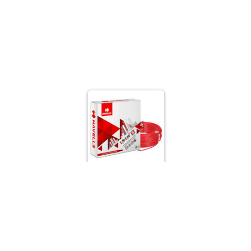Havells Lifeline HRFR PVC Industrial Cable 1.5 Sqmm Single Core 1 Mtr (Red)