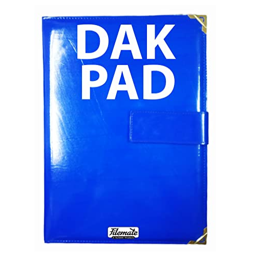 Dak Pad File Folder, Color Blue, Size - A4