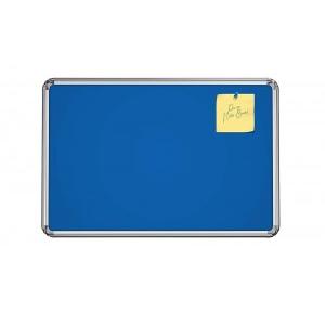Soft Board With Aluminium Frame 4x4 Feet   Blue