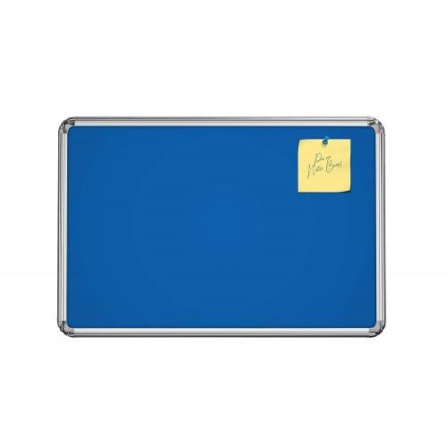 Soft Board With Aluminium Frame 4x4 Feet   Blue