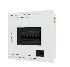 L&T 6 Way IP43 Glazed Door SPN Distribution Board,DBSPN006GD