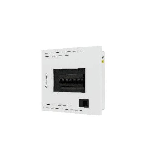 L&T 6 Way IP43 Glazed Door SPN Distribution Board,DBSPN006GD