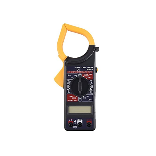 DT-266 Digital Clamp Multimeter Auto Ranging Amp Current Voltage Measurement Device Tester Meter with Accuracy