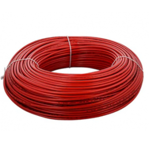 Polycab FR PVC Copper Cable 50Sqmm 1Core 1Mtr Red