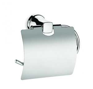 Kohler Tissue Roll Holder With Cover In Polished Chrome, K-5633IN-CP