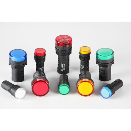 Sibas LED Indicating Lamp 16mm 220V (Red, Yellow, Green, Blue, White)