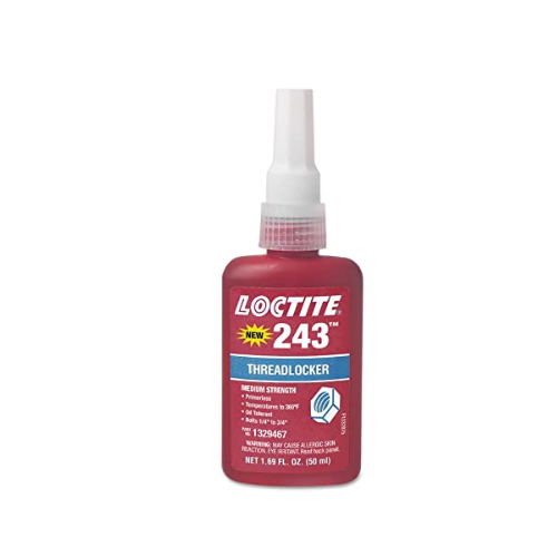 Loctite 243 Medium Strength Threadlocker, Oil Resistant, 50 ML