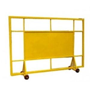 MSÂ Barricades For Traffic Safety Single Frame, Size - 1800 x 1200 mm. Sheet thickness - 1mm, 18 Gauge MS Pipe