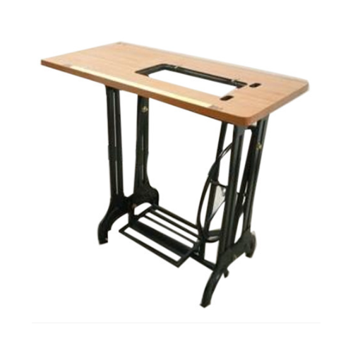 Sewing Machine Table And Stand SV , Size 14.75 x 7 Inches, Base Material - Cast Iron & Table Top - Wooden 8mm Thickness
