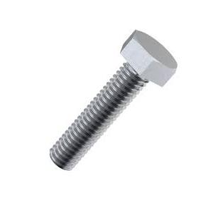 SS Bolt & Nut 18x160mm (Thread Dia: 18mm, Length: 160mm, Head Dia: 30mm)