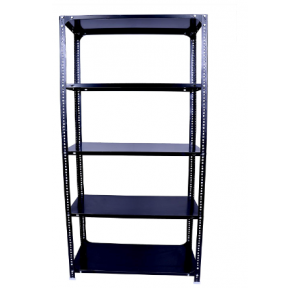 Slotted Angle Rack MS 5 Shelf, 6 X 3 X 2 Feet, Angle 14 Gauge & Shelves 20 Gauge