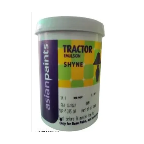 Asian Paint Tractor Emulsion Paint Grey matter (8304) , 1 Ltr