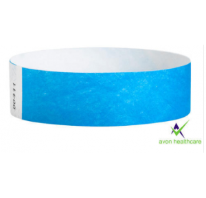 Wristband 55 GSM Blue Color, Size 19mm x 10 Inch