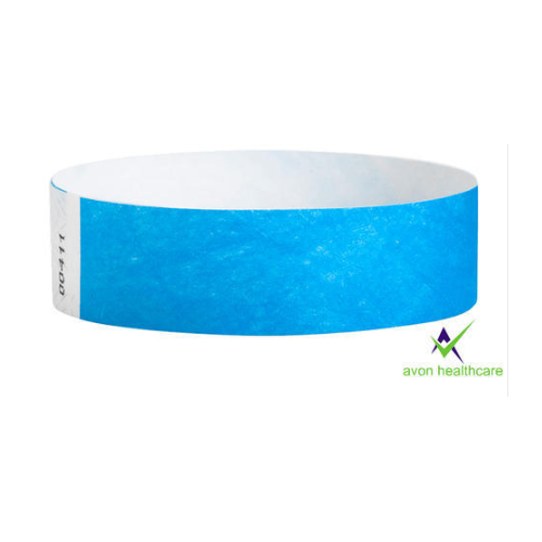 Wristband 55 GSM Blue Color, Size 19mm x 10 Inch