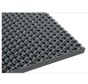 3M Nomad Z-Web Extreme Traffic Scraper Matting 9100 Floor Mat, Size - 3 x 40 Feet, Thickness - 11mm Approx,  Grey