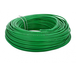 Usha 4 Sqmm Earthing PVC Cable, Green, 1 mtr