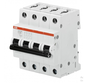 ABB Miniature Circuit Breaker,S201M-C6,1P-C-6 A, P/N: 2CDS271001R0064 , Item : 221202981