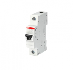 ABB Miniature Circuit Breaker, S201M-C10, 1P-C-10 A, P/N: 2CDS271001R0104 , Item : 221202982