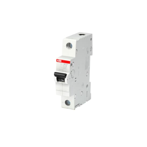 ABB Miniature Circuit Breaker, S201M-C10, 1P-C-10 A, P/N: 2CDS271001R0104 , Item : 221202982