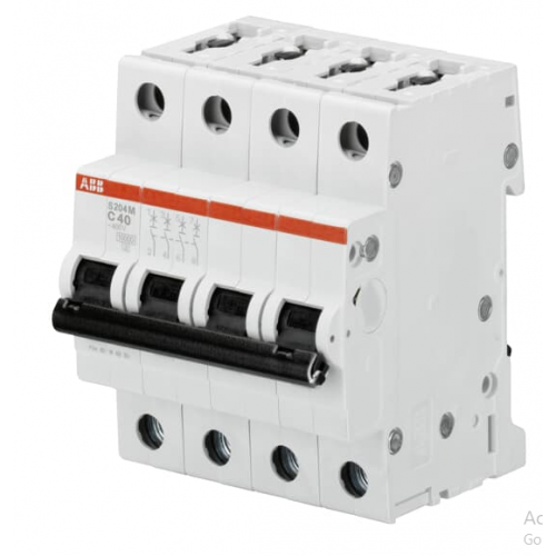 ABB Miniature Circuit Breaker, S201M-C32, 1P-C-32 A,  P/N: 2CDS271001R0324 , Item : 221202984