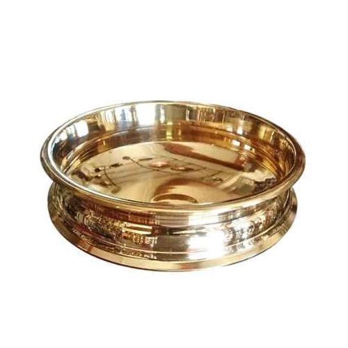 Decoratives Brass Finish Bowl - 500ml