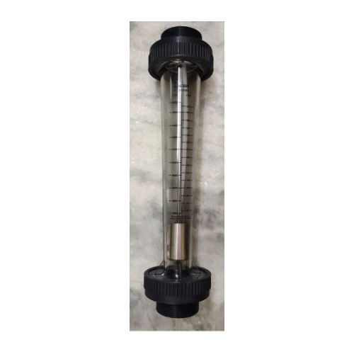 Aster Acrylic Rotameter, 20000 LPH, 2.5â? Connection, Range : 2000-20000 LPH